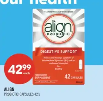 Shoppers Drug Mart ALIGN PROBIOTIC CAPSULES offer