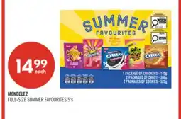 Shoppers Drug Mart MONDELEZ FULL-SIZE SUMMER FAVOURITES 5's offer