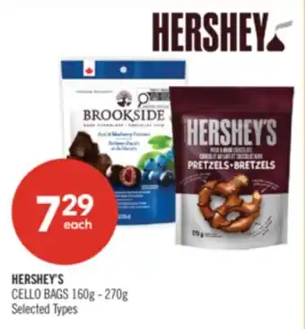 Shoppers Drug Mart HERSHEY'S CELLO BAGS offer