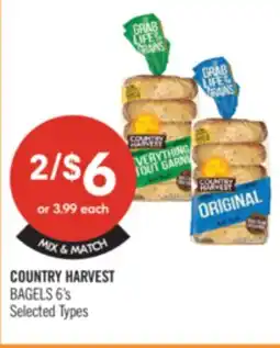 Shoppers Drug Mart COUNTRY HARVEST BAGEL'S offer