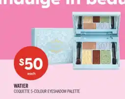 Shoppers Drug Mart WATIER COQUETTE 5-COLOUR EYESHADOW PALETTE offer