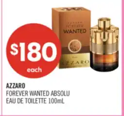 Shoppers Drug Mart AZZARO FOREVER WANTED ABSOLU offer