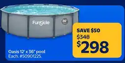 Walmart Oasis 12' x 36 pool offer