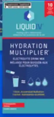 Walmart Liquid I.V. electrolyte drink mix offer