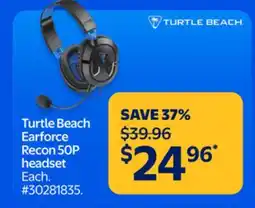 Walmart Turtle Beach Earforce Recon 50P headset offer