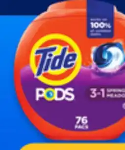 Walmart Tide Pods 45s – 76s or Downy in-wash beads offer