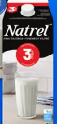 Walmart Natrel fine-filtered milk offer
