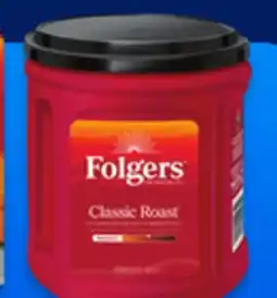 Walmart Folgers ground coffee offer
