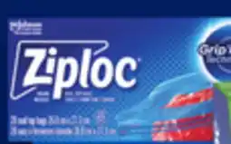 Walmart Ziploc freezer or sandwich bags offer