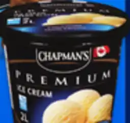 Walmart Chapman's Premium frozen tubs offer