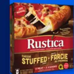 Walmart Rustica Stuffed or Rising Crust or Pizzeria Frozen Pizza offer