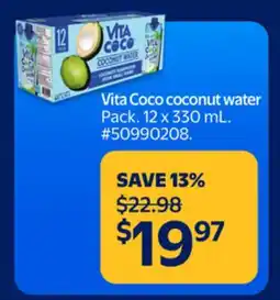 Walmart Vita Coco coconut water offer