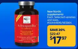 Walmart New Nordic Supplements offer