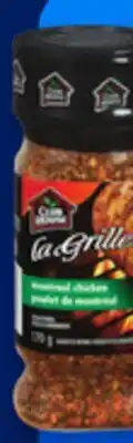 Walmart Club House or La Grille spices offer