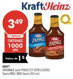 Pharmaprix KRAFT ORIGINAL or CHICKEN & RIBS BBQ Sauce offer