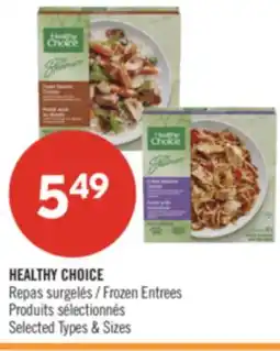 Pharmaprix HEALTHY CHOICE Frozen Entrees offer