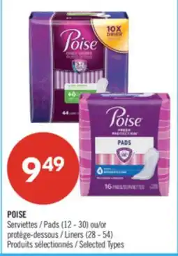 Pharmaprix POISE Pads (12 - 30) or Liners (28 - 54) offer