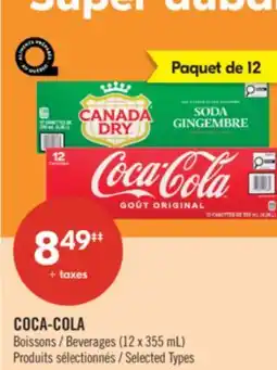 Pharmaprix COCA-COLA Beverages offer