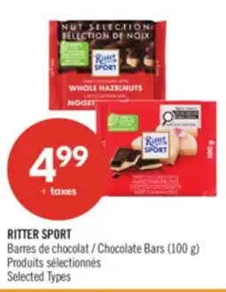 Pharmaprix RITTER SPORT Chocolate Bars offer