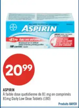 Pharmaprix ASPIRIN 81mg Daily Low Dose Tablets (180) offer