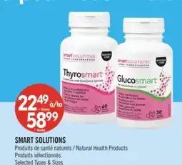 Pharmaprix SMART SOLUTIONS Natural Health Products offer
