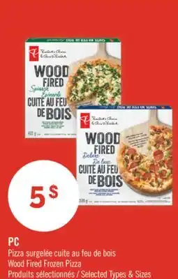 Pharmaprix PC Wood Fired Frozen Pizza offer
