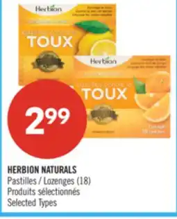 Pharmaprix HERBION NATURALS Lozenges 18 offer