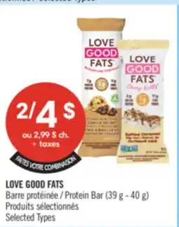 Pharmaprix LOVE GOOD FATS Protein Bar offer
