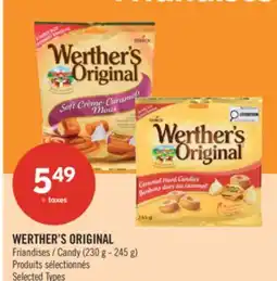 Pharmaprix WERTHER'S ORIGINAL Candy (230 g - 245 g) offer