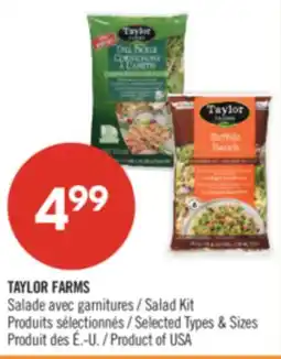 Pharmaprix TAYLOR FARMS Salad Kit offer