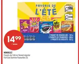 Pharmaprix MONDELEZ Full-Size Summer Favourites (5) offer