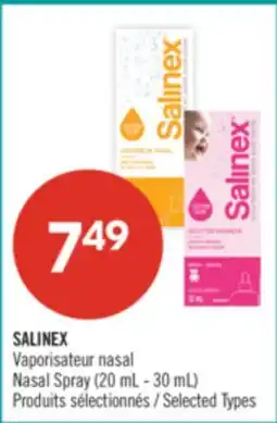 Pharmaprix SALINEX Nasal Spray offer