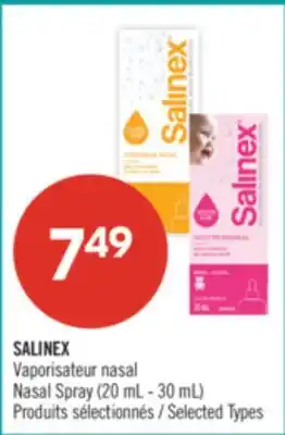 Pharmaprix SALINEX Nasal Spray offer