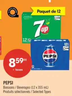 Pharmaprix PEPSI Beverages offer