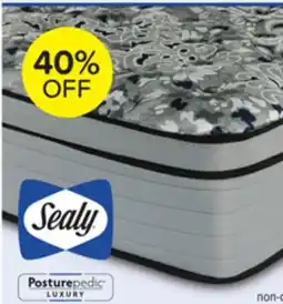 Leon's Sealy Posturepedic Palatial Crest Kamden II Firm Eurotop Queen Mattress offer