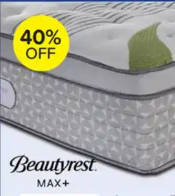 Leon's Beautyrest Max+ Lumen Euro Top Luxury Firm Queen Mattress offer
