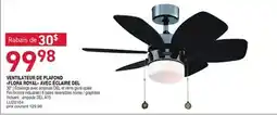 Matério VENTILATEUR DE PLAFOND FLORA ROYAL AVEC ÉCLAIRE DEL offer