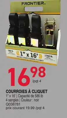Matério COURROIES À CLIQUET offer