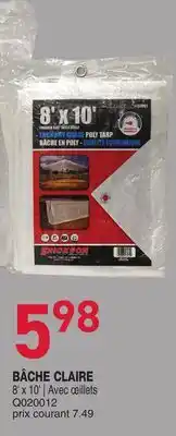 Matério BÂCHE CLAIRE offer