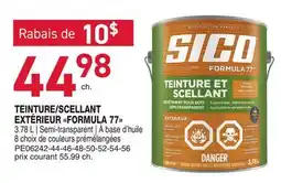 Matério TEINTURE/SCELLANT EXTÉRIEUR FORMULA 77 SICO offer
