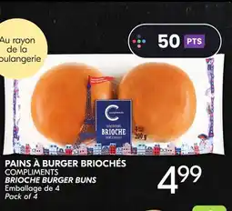 IGA COMPLIMENTS BRIOCHE BURGER BUNS offer