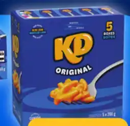 Walmart Kraft Dinner Boxes 5-Pack or Snack Cups 4-Pack offer