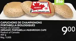 IGA ORGANIC PORTABELLA MUSHROOM CAPS offer