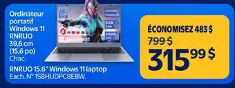 Walmart RNRUO 15.6 Windows 11 laptop offer