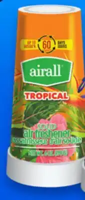 Walmart Assainisseur d'air en gel Airall offer