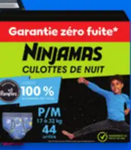 Walmart Pampers Ninjamas superpack nightime underwear offer