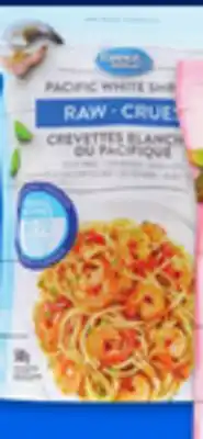 Walmart Great Value raw or cooked shrimp offer