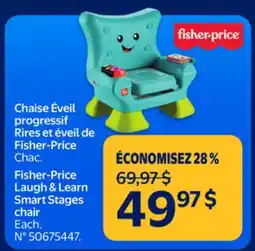 Walmart Fisher-Price Laugh & Learn Chair offer