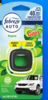 Walmart Febreze bathroom or car air freshener offer