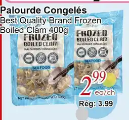 Marche C&T Best Quality Brand Frozen Boiled Clam offer